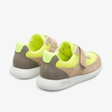 Camper Beige / Neon Yellow Sneakers Kids - Driftie Online Ireland | DRPVQ4857